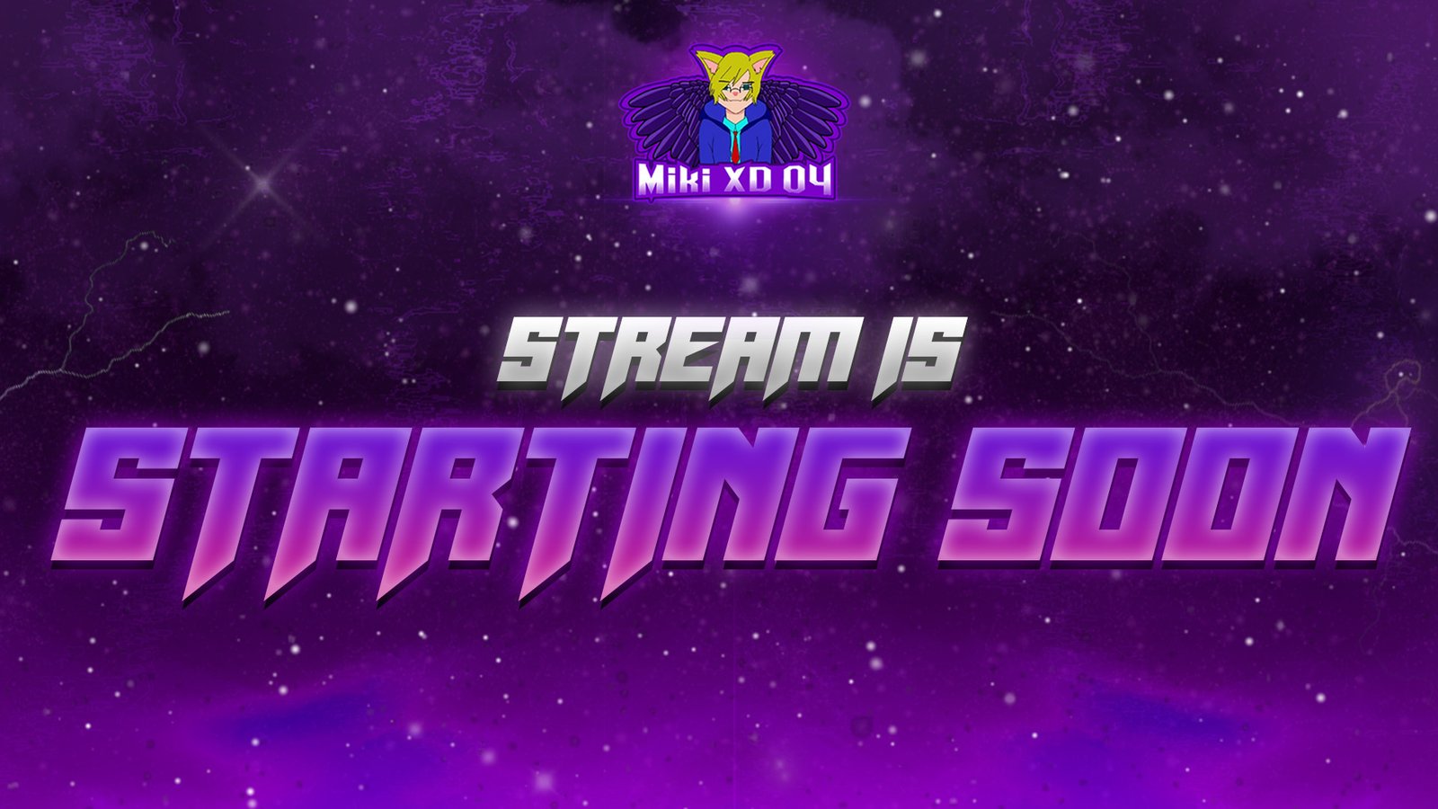 Miki Starting Soon Screen